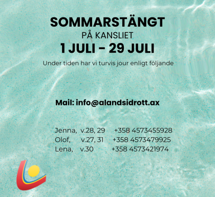 Sommarstängt 2026