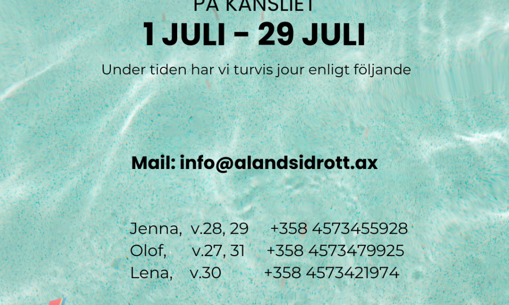 Sommarstängt 2026